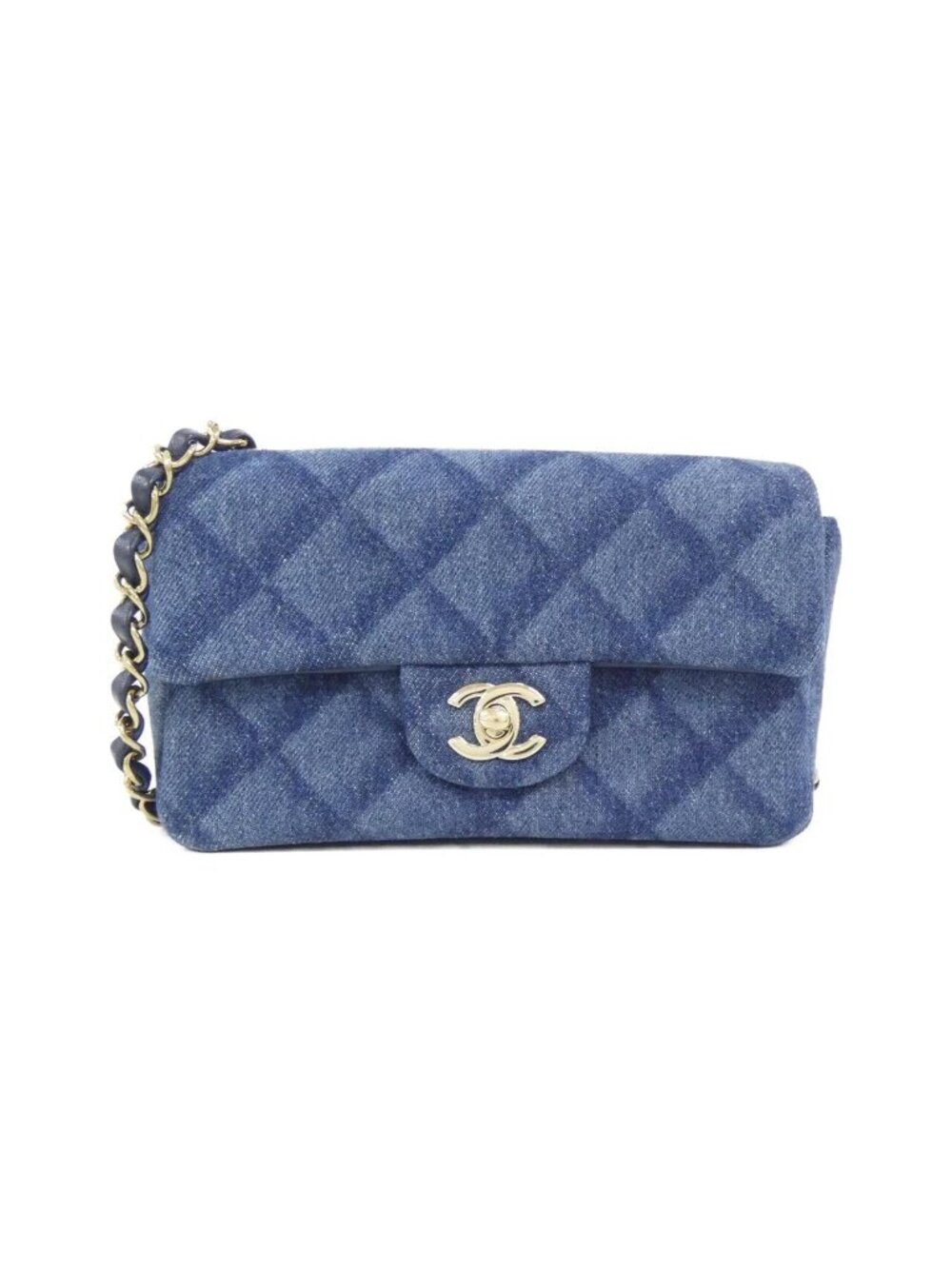 Chanel Shoulder Bag Blue